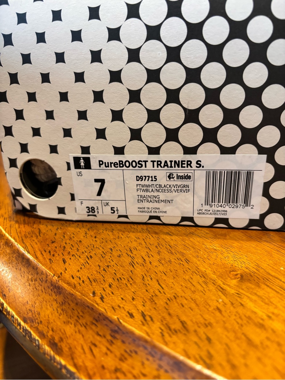Stella McCartney Adidas White Knit Runner Sneakers - Picture 5 of 6